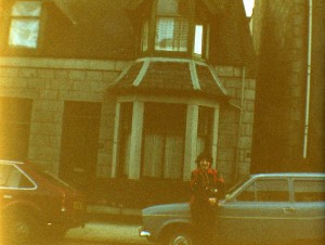Marina with her first car