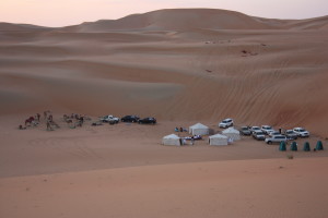 A VIP trip across the Liwa sands