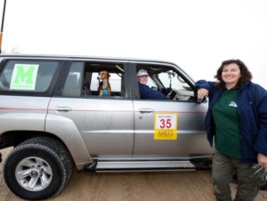 Marina, Marshal at the Gulf News Fun Drive