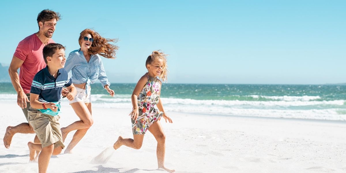 family fun on the beach - Arabian Cities and Sands